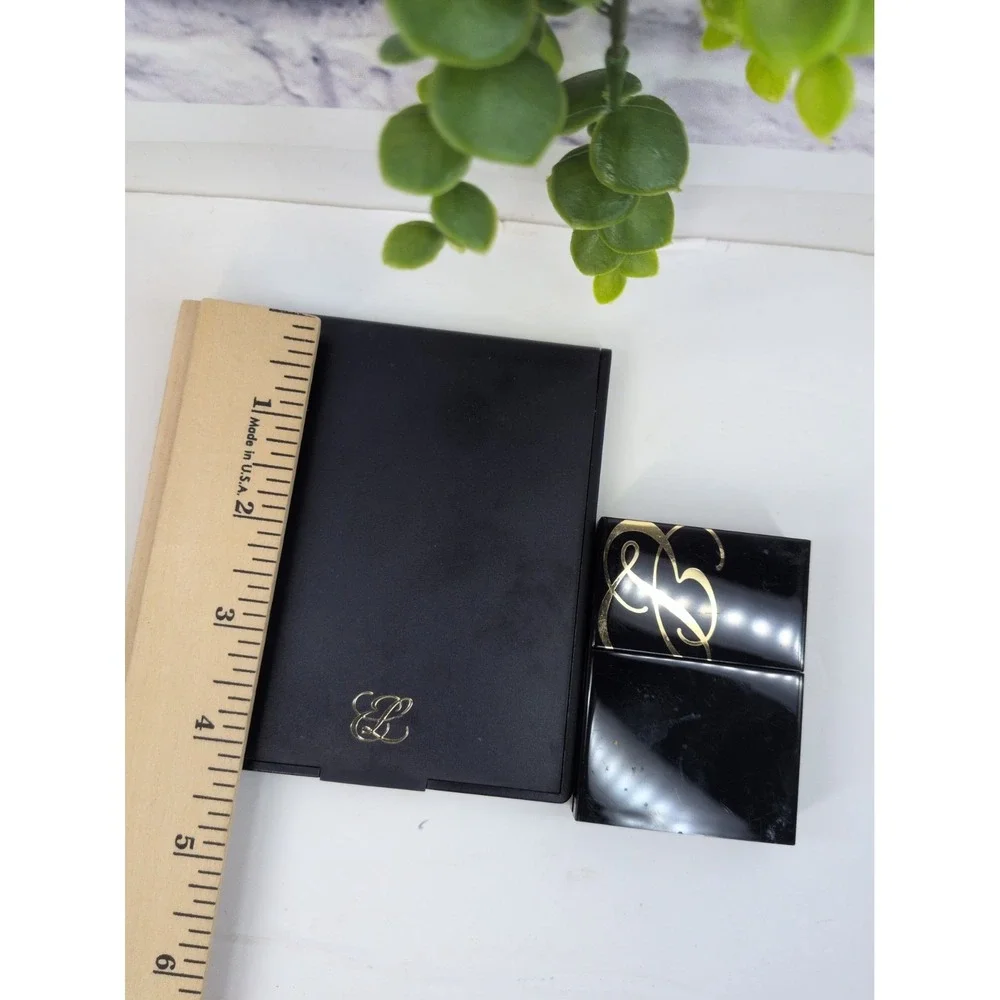 NEW LOT 2😍Estee Lauder SignatureEyeshadow Quad Sugar Cube MoonMocha Grey Mirror